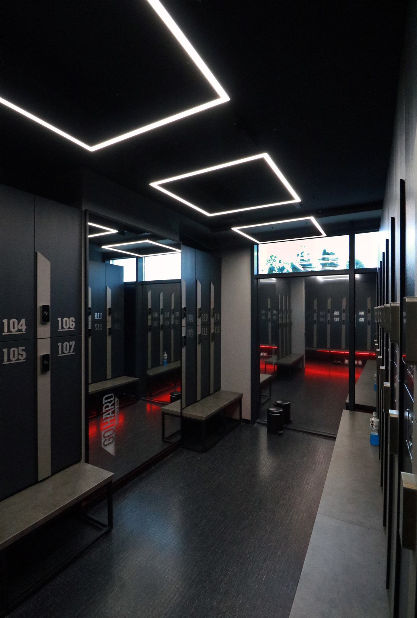 Локери в Go Hard fitness&spa